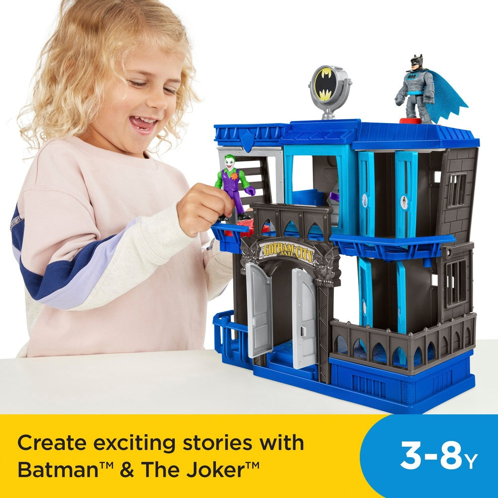 Imaginext Dc Super Friends Gotham City Jail: Recharged