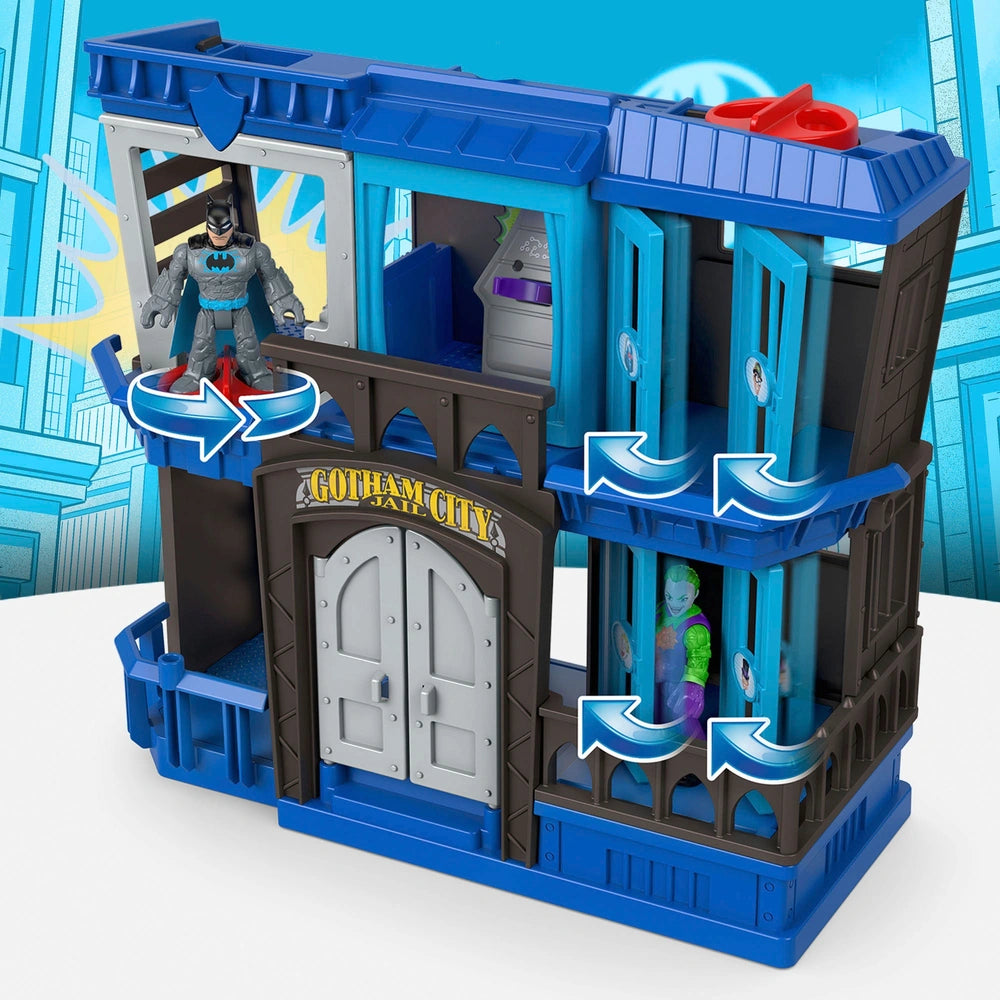Imaginext Dc Super Friends Gotham City Jail: Recharged