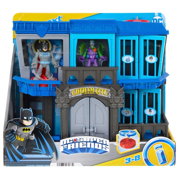Imaginext Dc Super Friends Gotham City Jail: Recharged