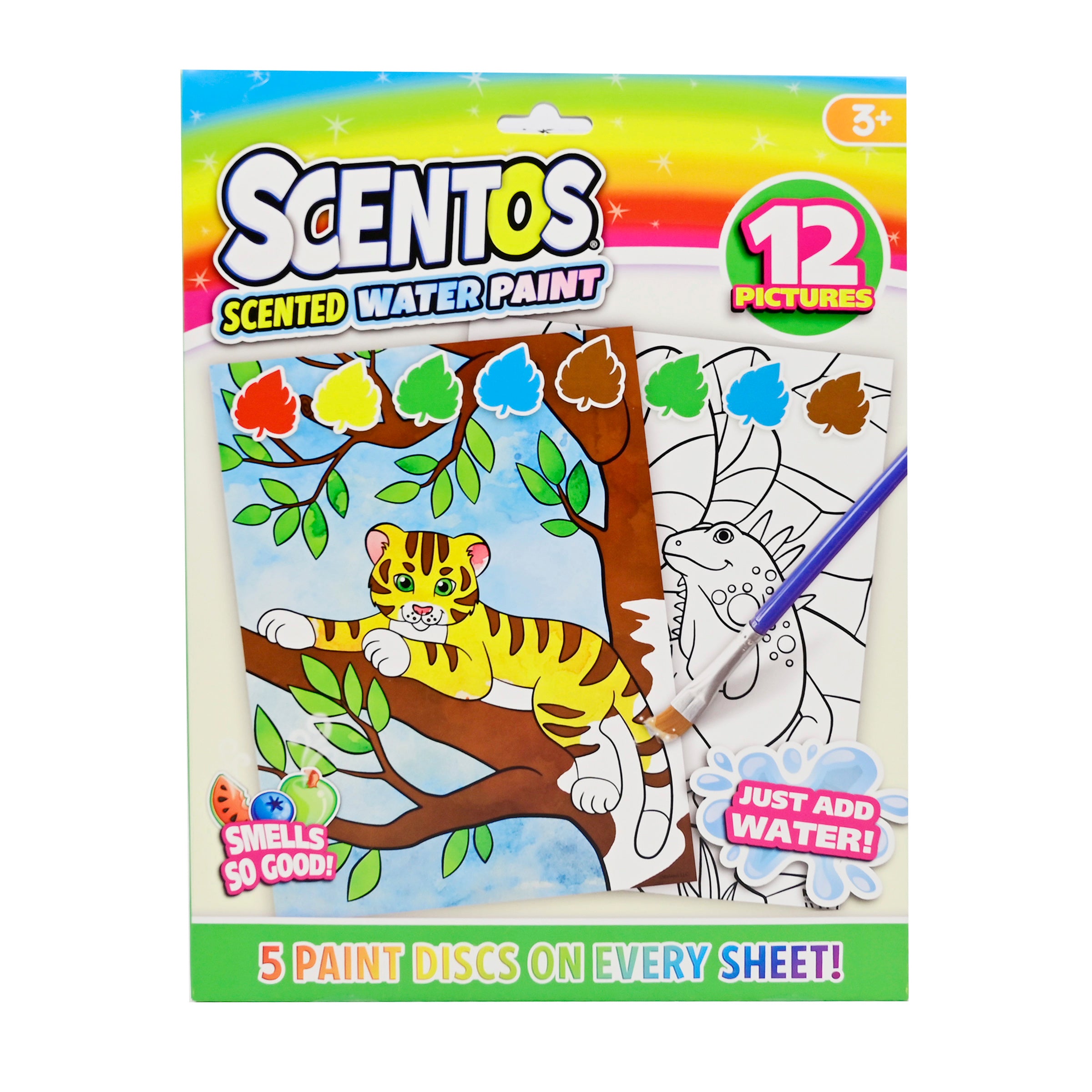 Scentos Water Painting Pictures Jungle Or Selfie Assortment