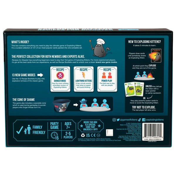 Exploding Kittens Recipes For Disaster