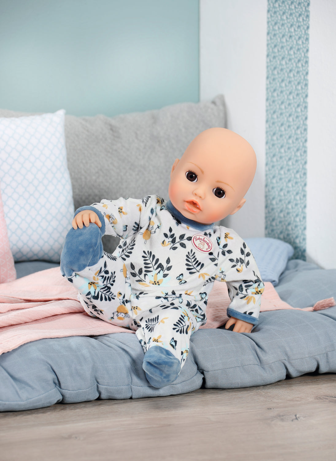 Baby Annabell Romper Blue 43Cm
