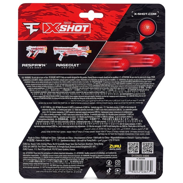 Zuru X-Shot Chaos 50 Dart Balls Refill