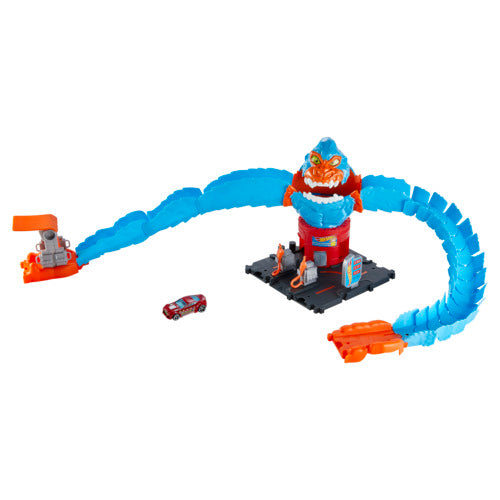 Hot Wheels City Wreck & Ride Gorilla Attack Playset And Vehicle