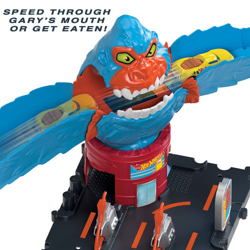 Hot Wheels City Wreck & Ride Gorilla Attack Playset And Vehicle