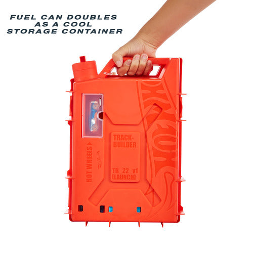 Hot Wheels Track Builder Unlimited Fuel Can Stunt Box And Vehicle
