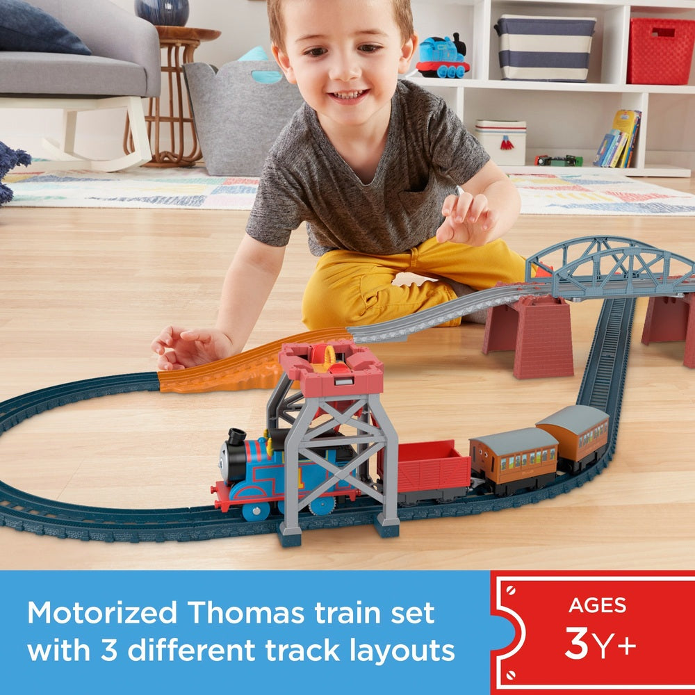 Thomas & Friends 3-In-1 Motorised Package Pickup Track Set