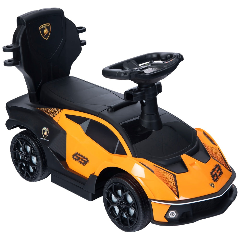 Lamborghini 2 In 1 Push Car And Ride On