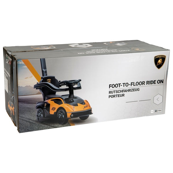 Lamborghini 2 In 1 Push Car And Ride On