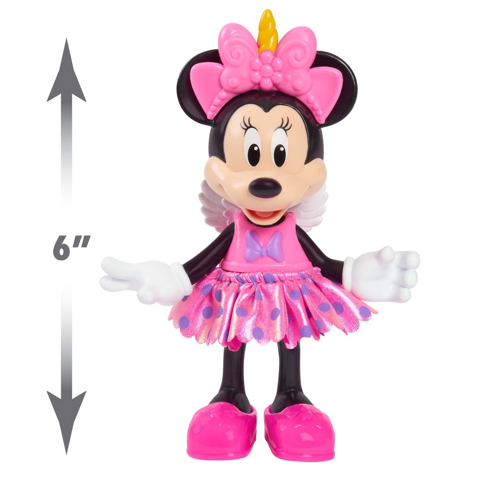 Disney Junior Minnie Mouse Fabulous Fashion Doll With Case