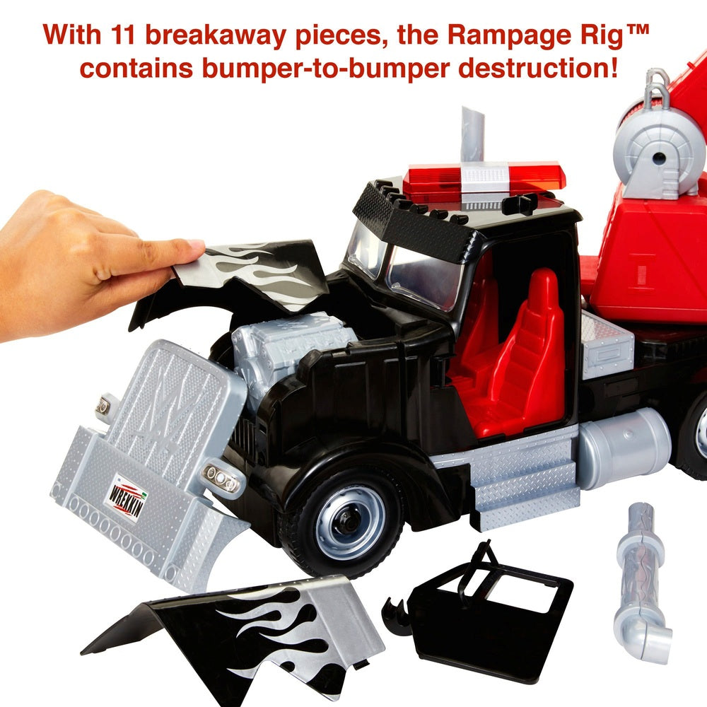 Wwe Wrekkin' Rampage Rig Vehicle Playset
