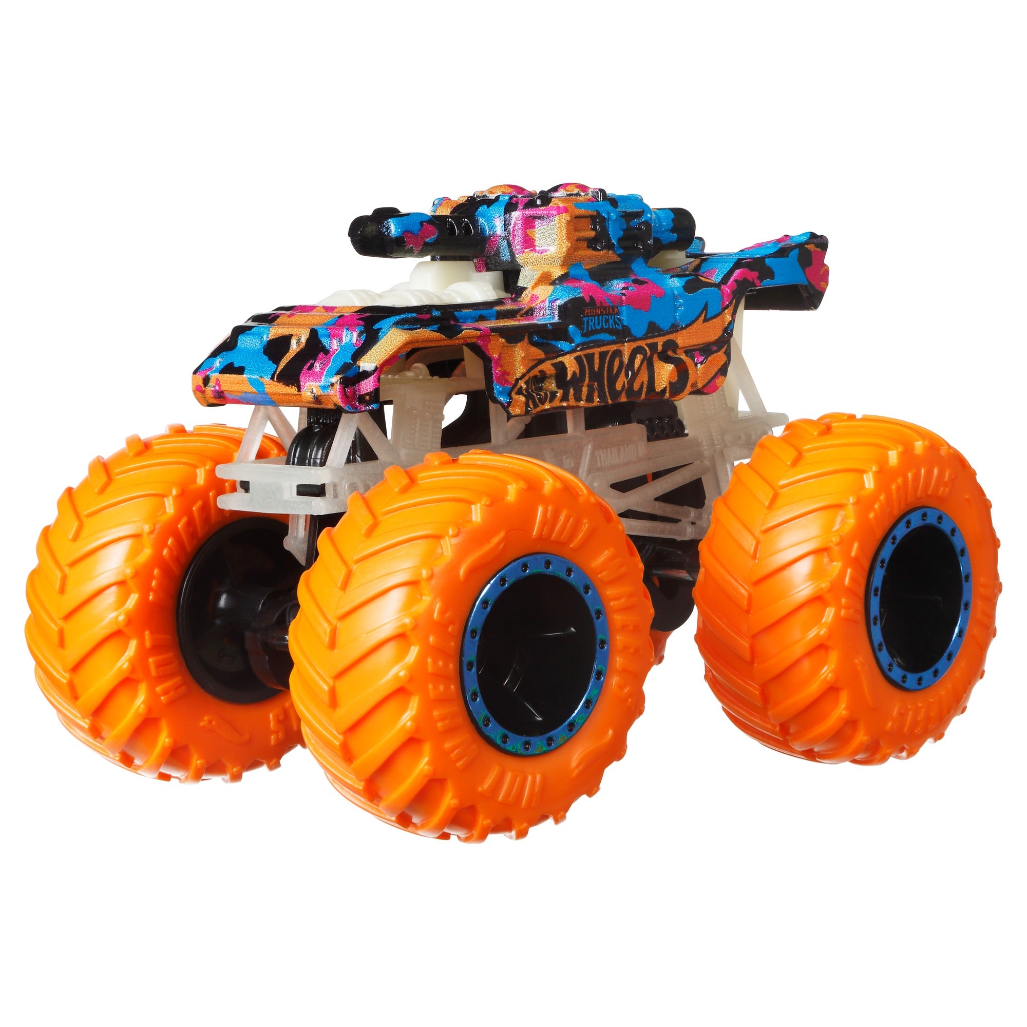 Hot Wheels Monster Trucks Glow In The Dark Multipack