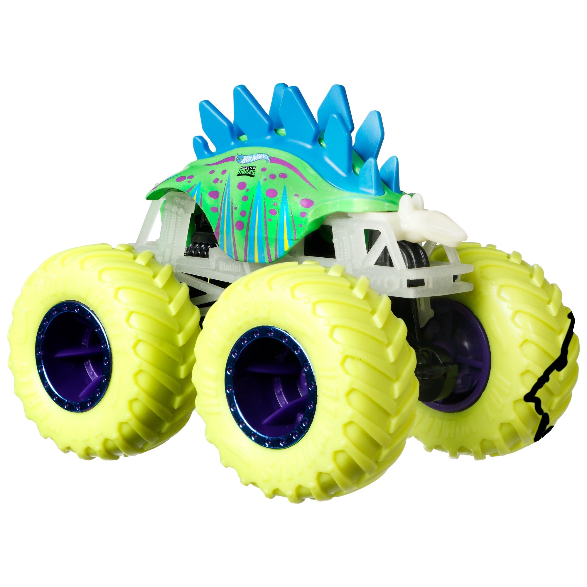 Hot Wheels Monster Trucks Glow In The Dark Multipack