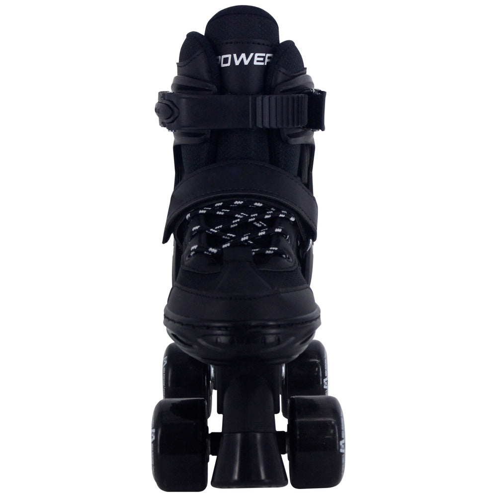 Adjustable Quad Skate Black 3-5