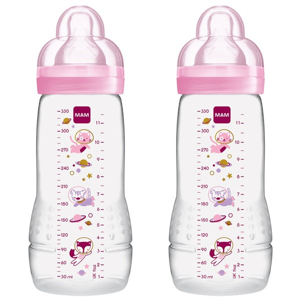 Mam Easy Active Bottle 330Ml 2 Pack Assortment