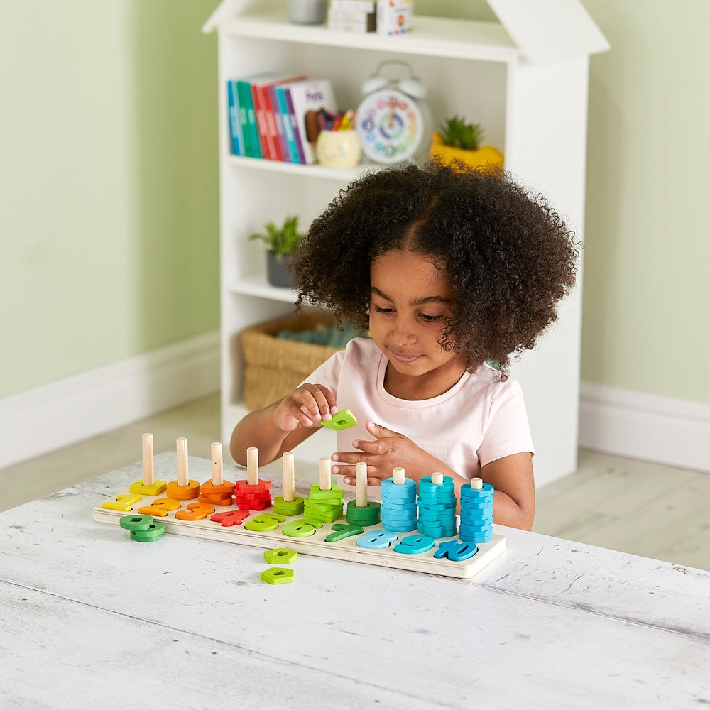 Wooden Counting Stacking Set