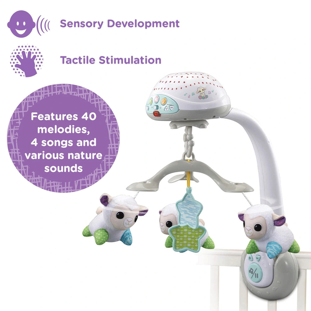 Vtech Baby Lullaby Lambs Mobile