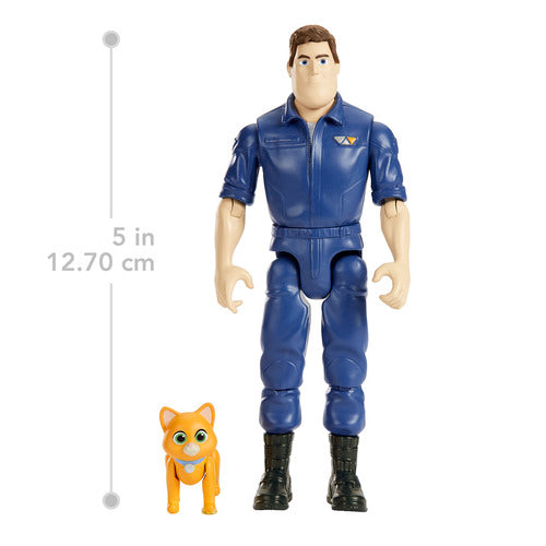 Disney Pixar Buzz Lightyear Jumpsuit Play Figure