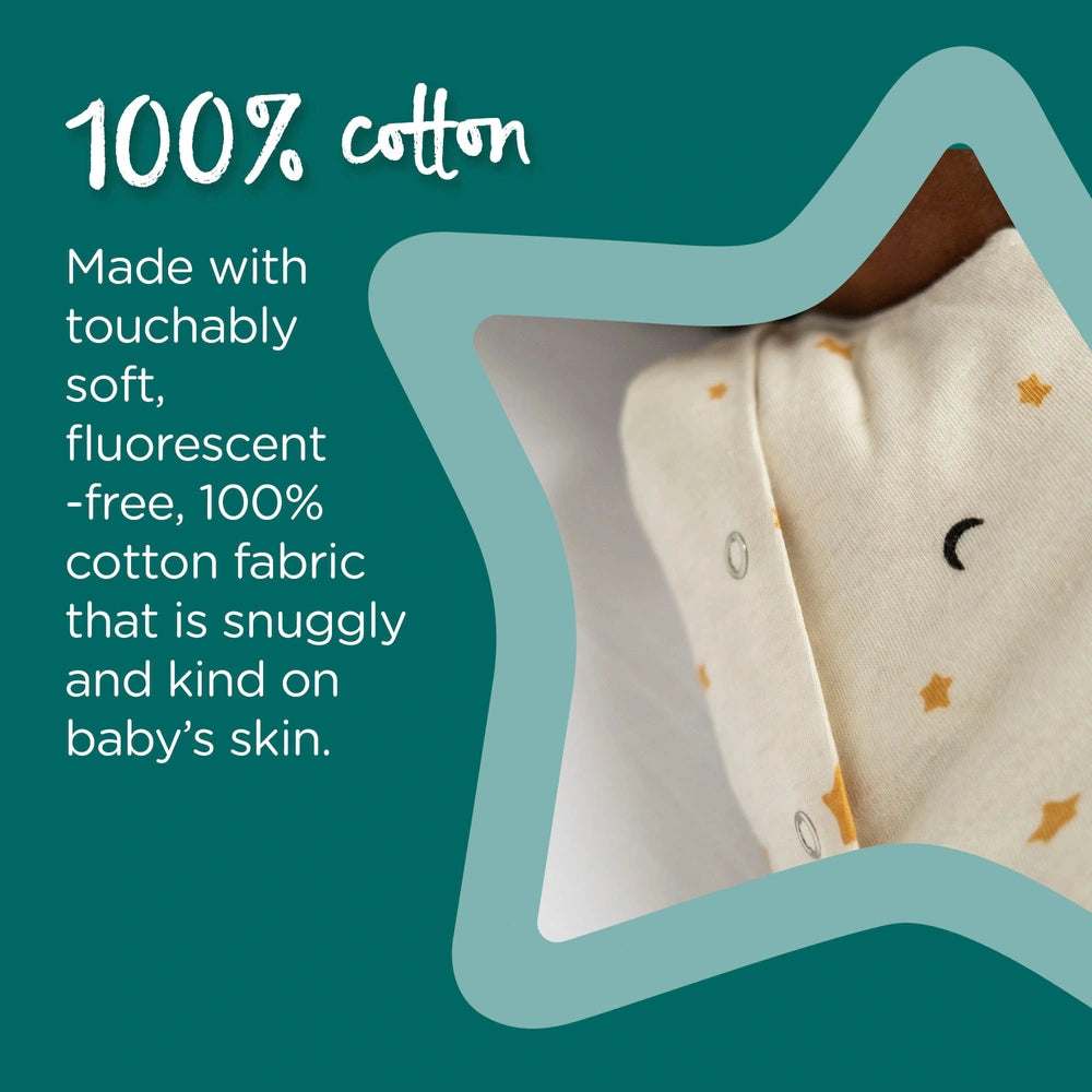 Tommee Tippee 2.5 Tog Baby Sleeping Bag 0-3 Months Oatmeal Star