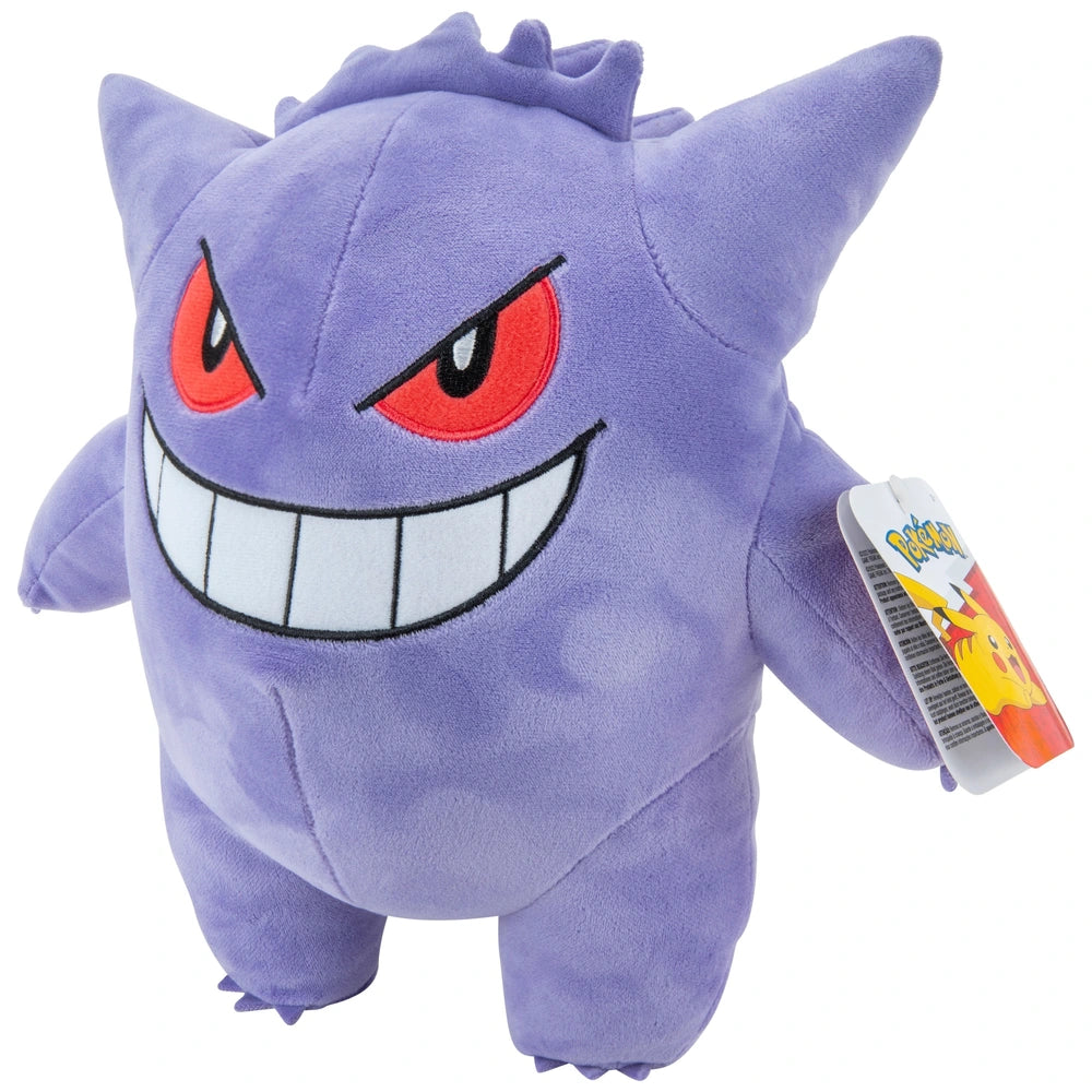 Pokémon Gengar Plush - 12-Inch Soft Plush With Authentic Details