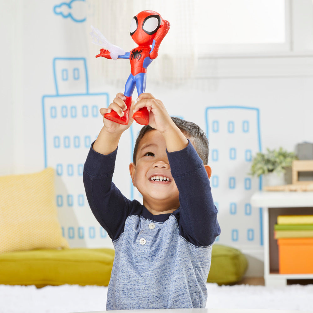 Marvel Spidey And His Amazing Friends Supersized Spidey Action Figure