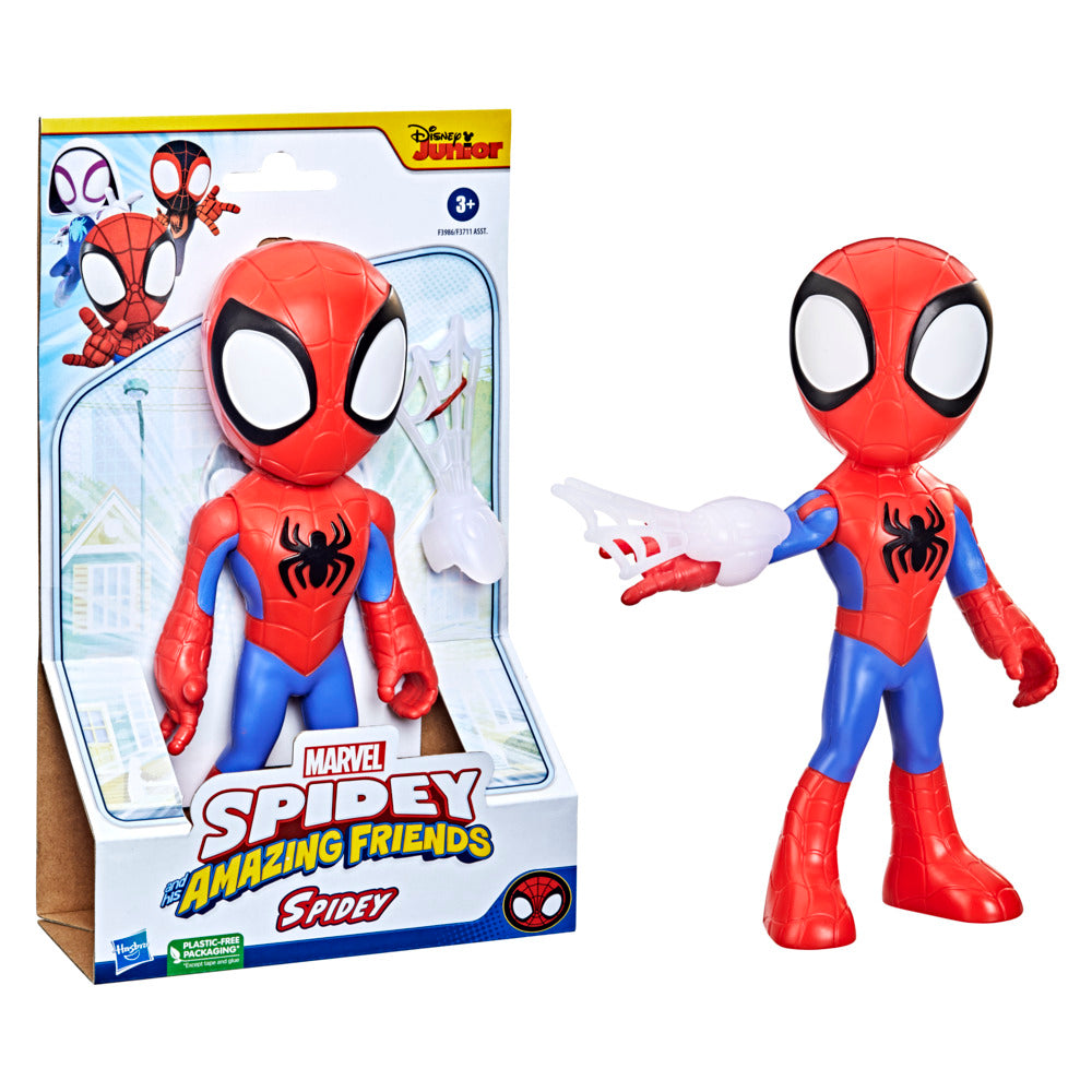 Marvel Spidey And His Amazing Friends Supersized Spidey Action Figure