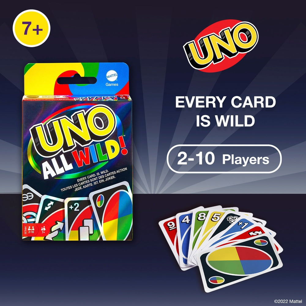 Uno All Wild Card Game