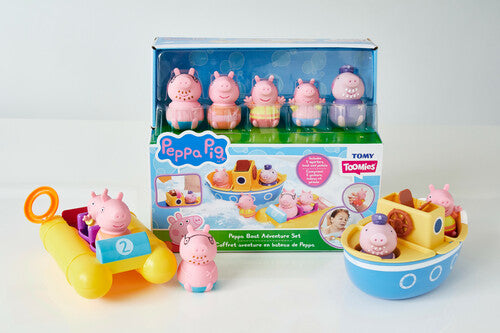 Tomy Toomies Peppa Pig Boat Adventure Set