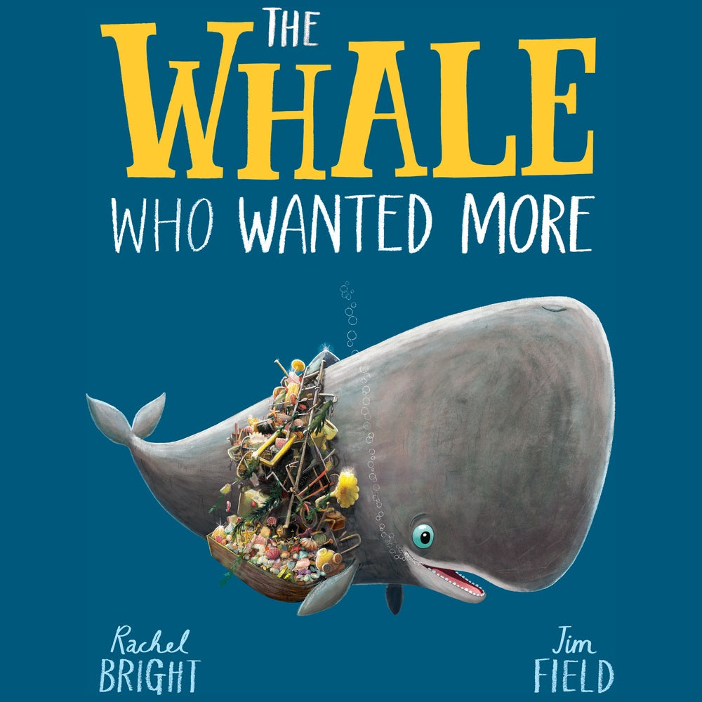 The Whale Who Wanted More Paperback Book By Rachel Bright