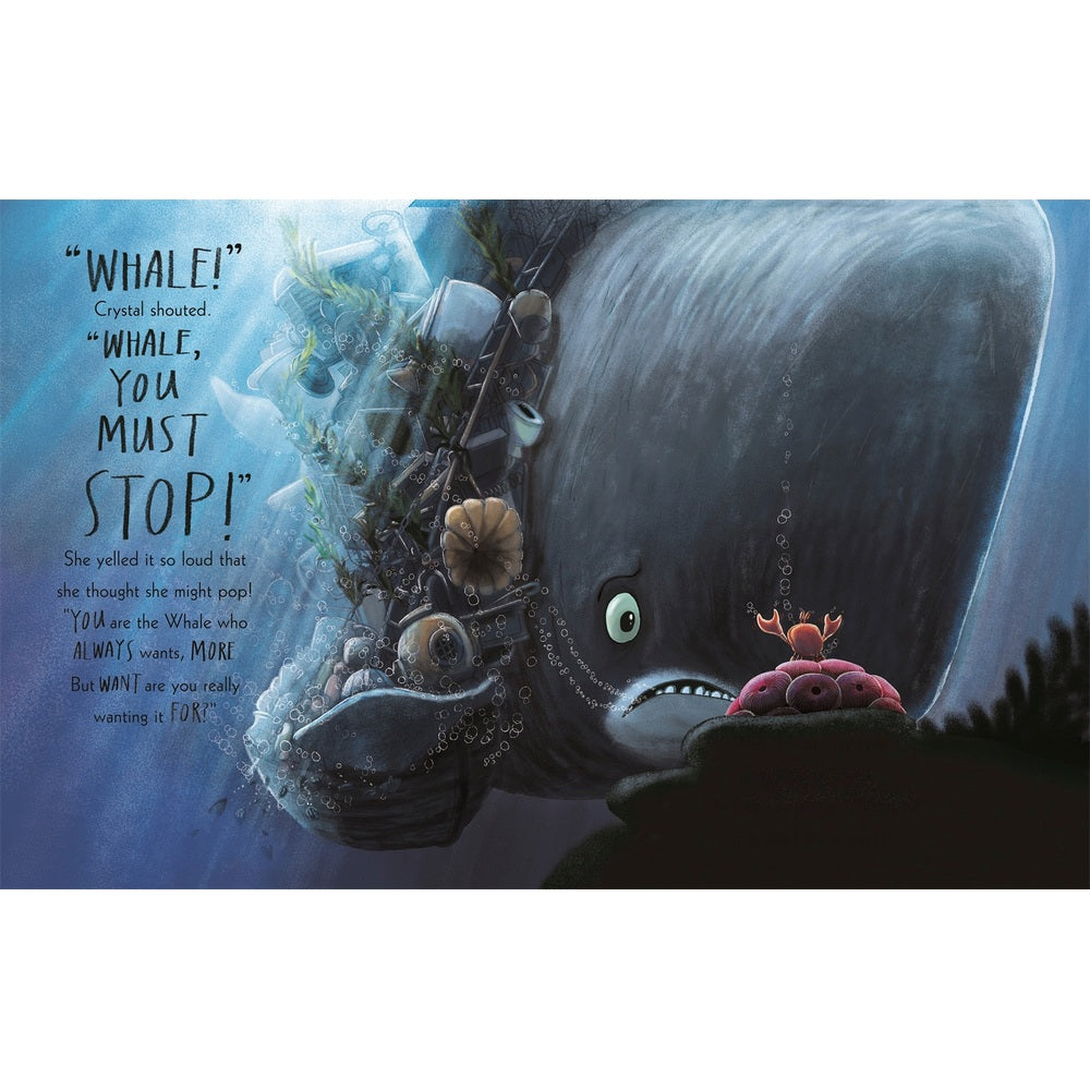 The Whale Who Wanted More Paperback Book By Rachel Bright