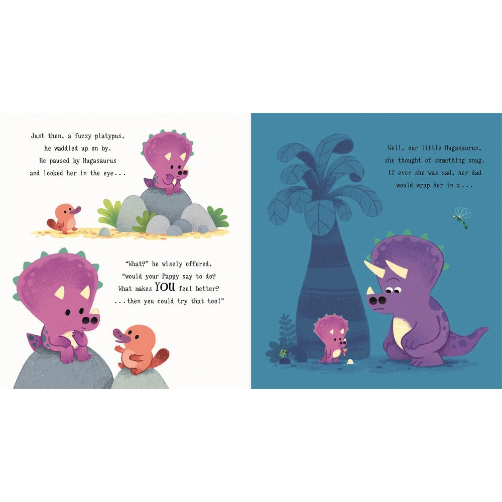 The Hugasaurus Paperback Book By Rachel Bright