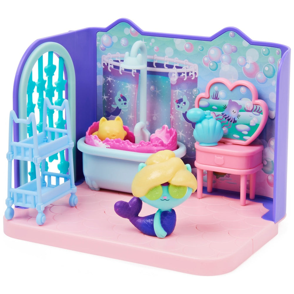 Gabby’s Dollhouse Primp And Pamper Bathroom With Figure And Accessories