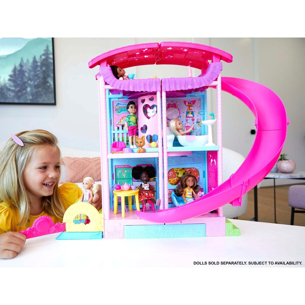 Barbie Chelsea Playhouse With Pets And Accessories