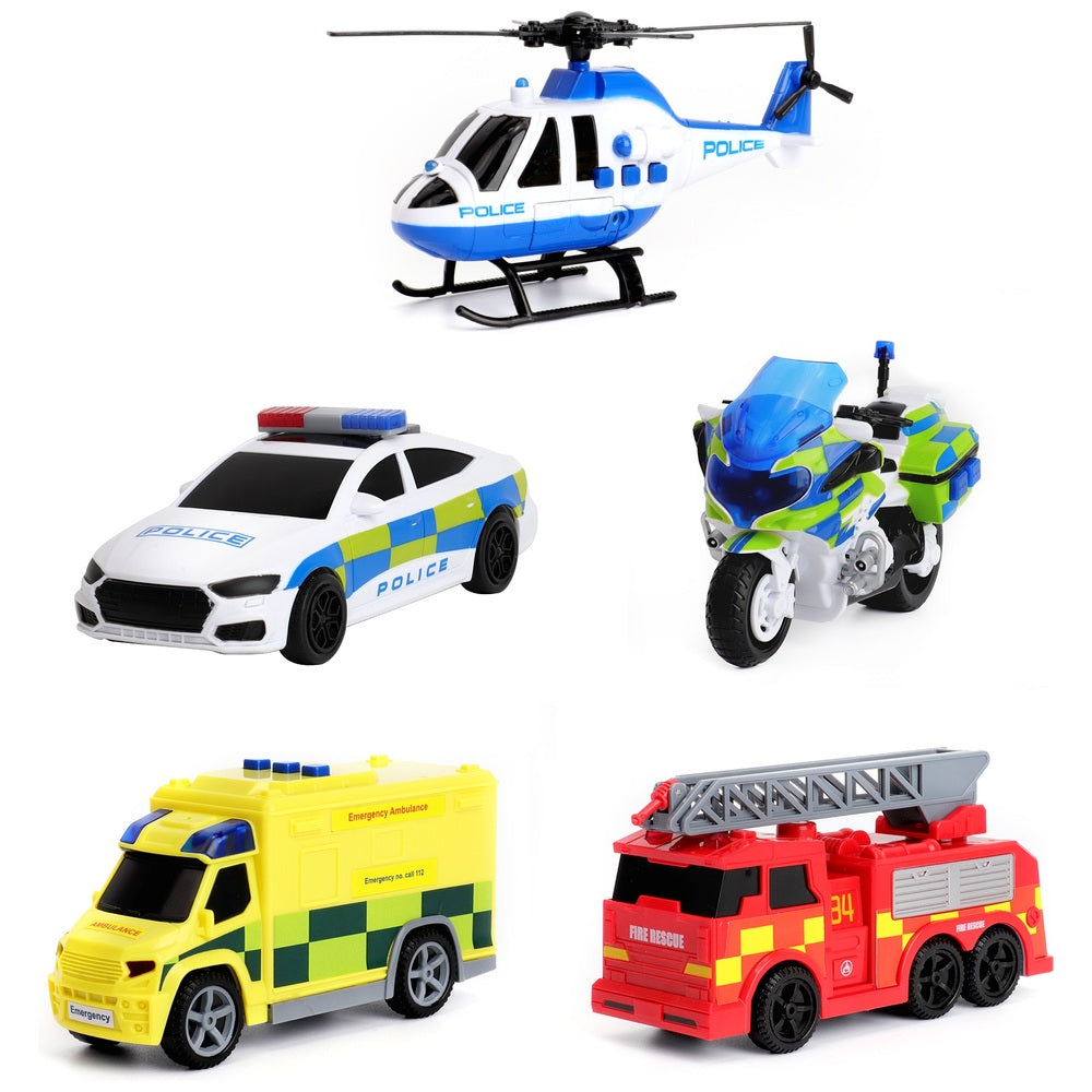 Super Wheelz Emergency Team 5 In 1
