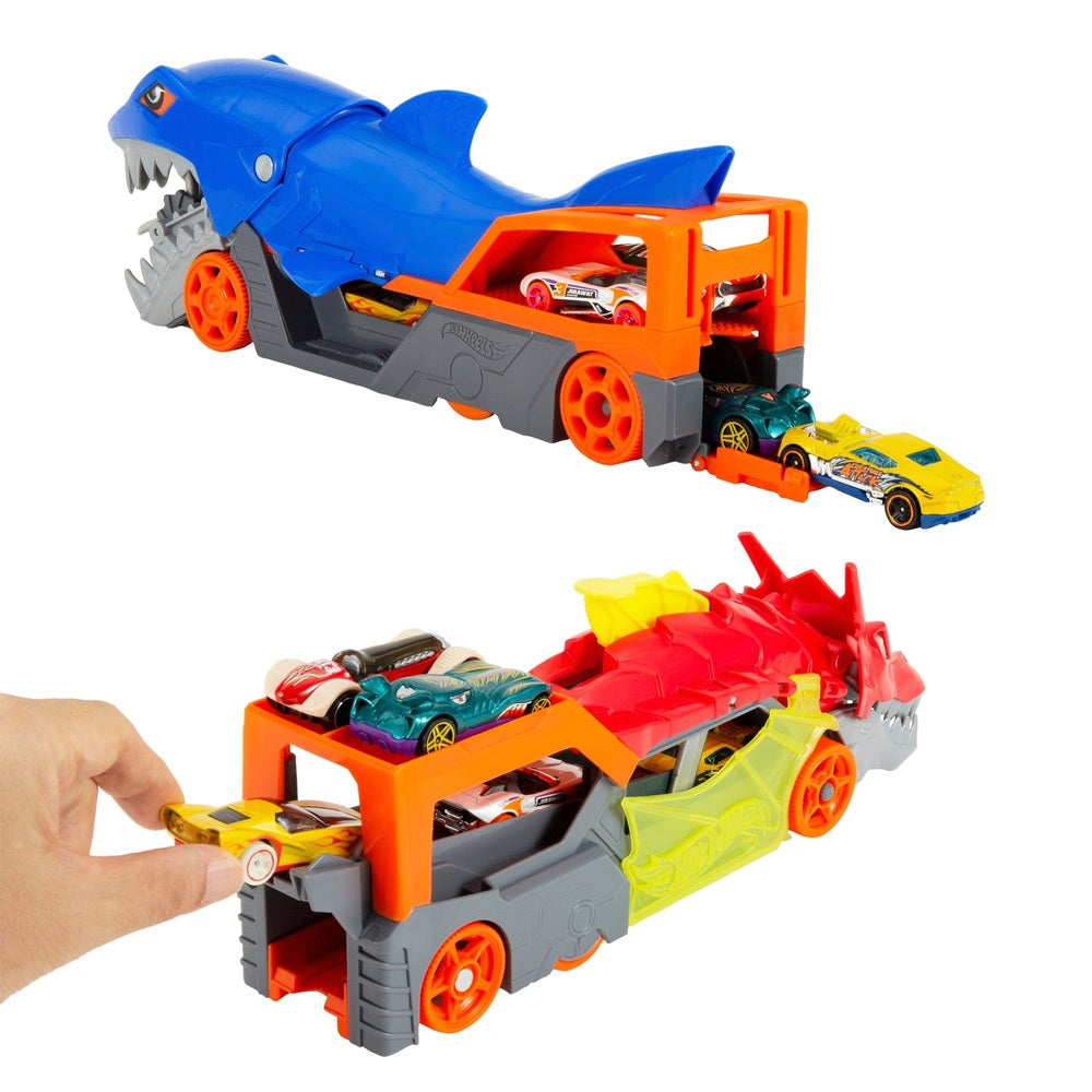 Hot Wheels City Battling Creature Transports Playsets And Vehicles