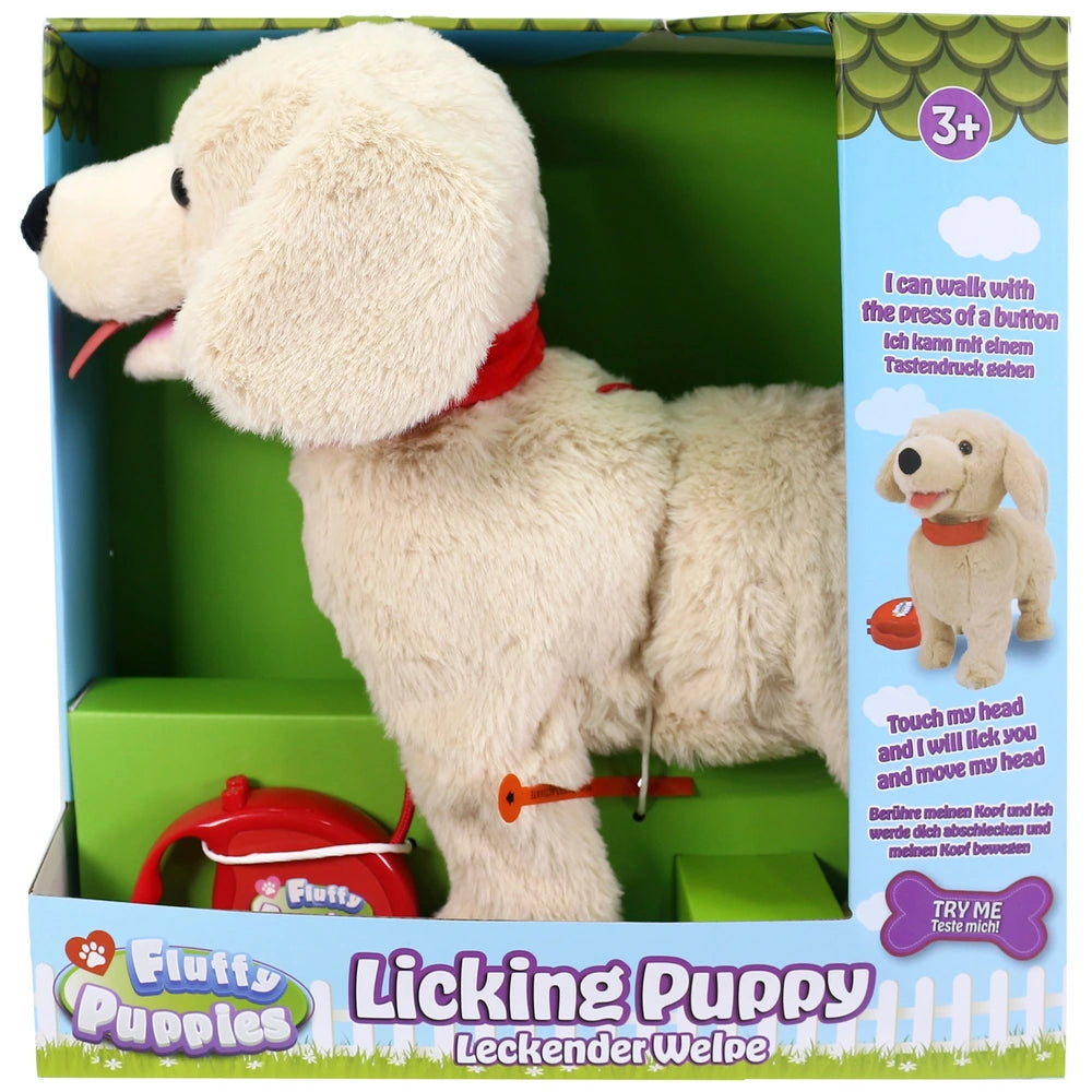 Fluffy Puppies Benson The Walking Licking Puppy
