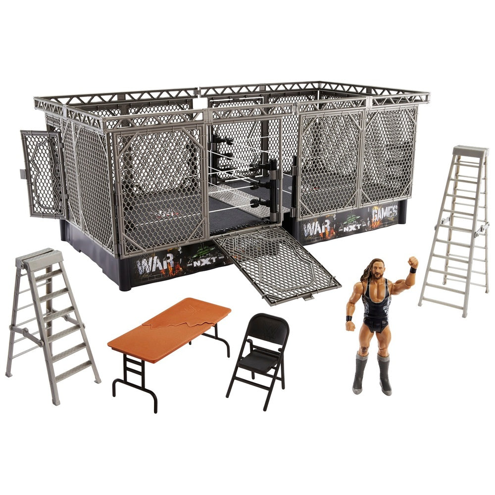 Wwe Wrekkin Nxt War Games W/Fig Bundle