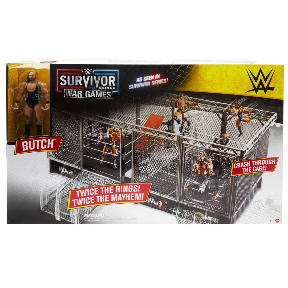 Wwe Wrekkin Nxt War Games W/Fig Bundle