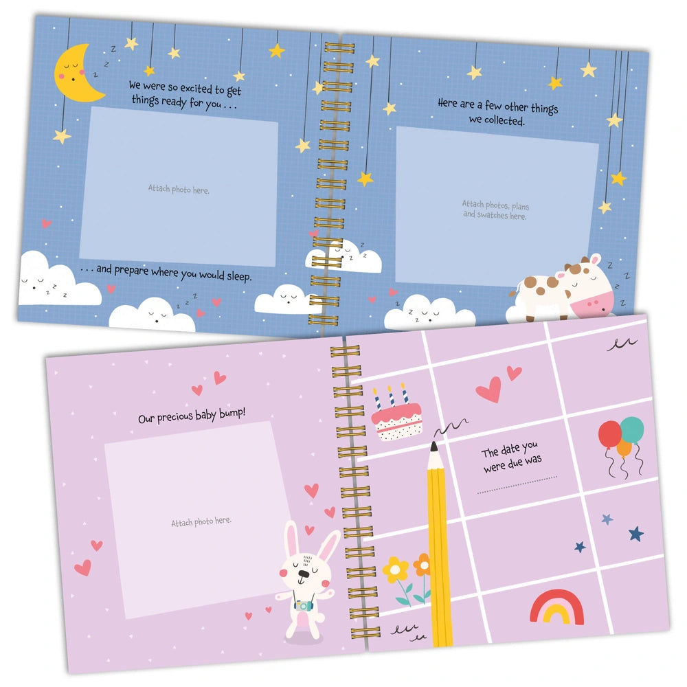 My Bump To Baby Scrapbook