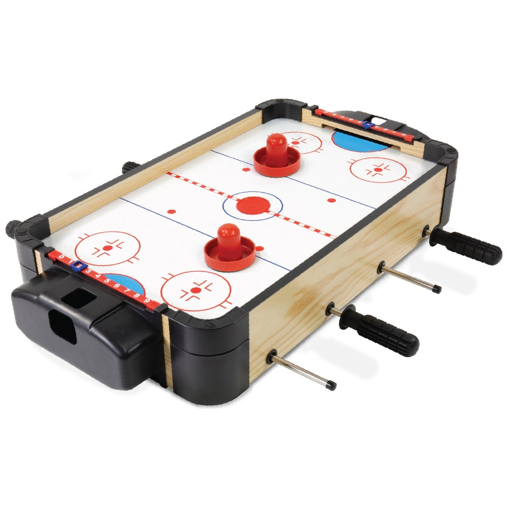 Foosball And Air Hockey 2-In-1 Game Tabletop 50Cm