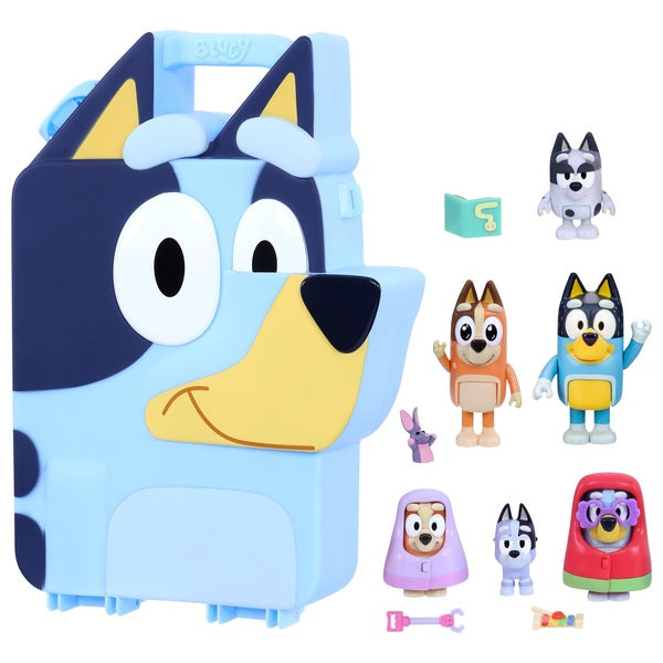Bluey's Ultimate Play And Go Collector Case Playset