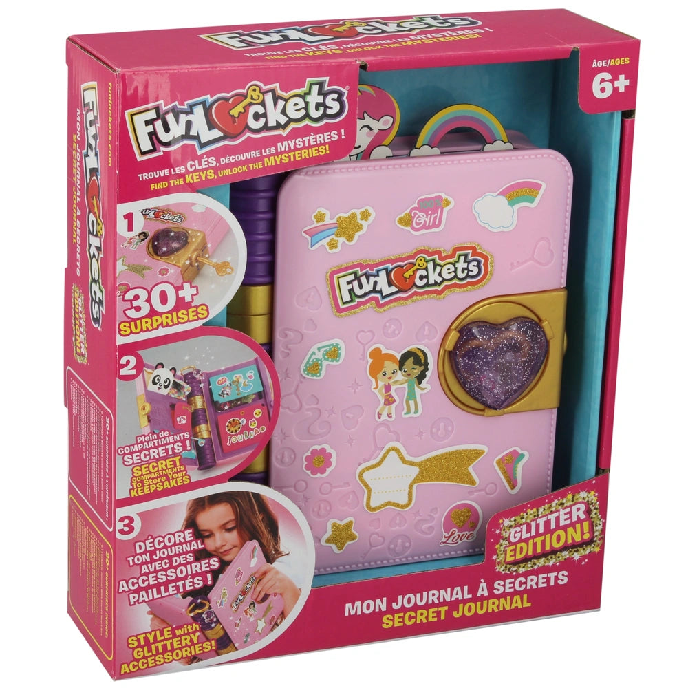 Funlockets Secret Journal Glitter Edition