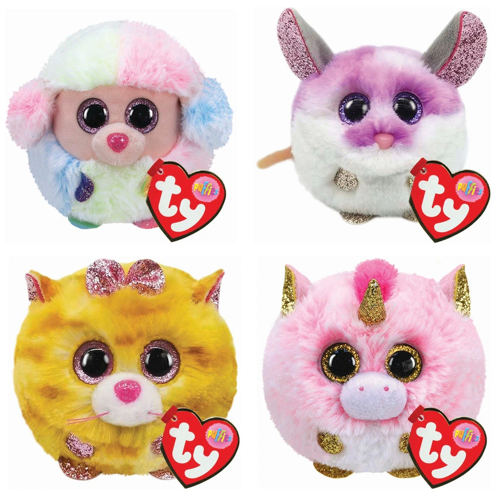 Ty Beanies Plush Puffies Assortment