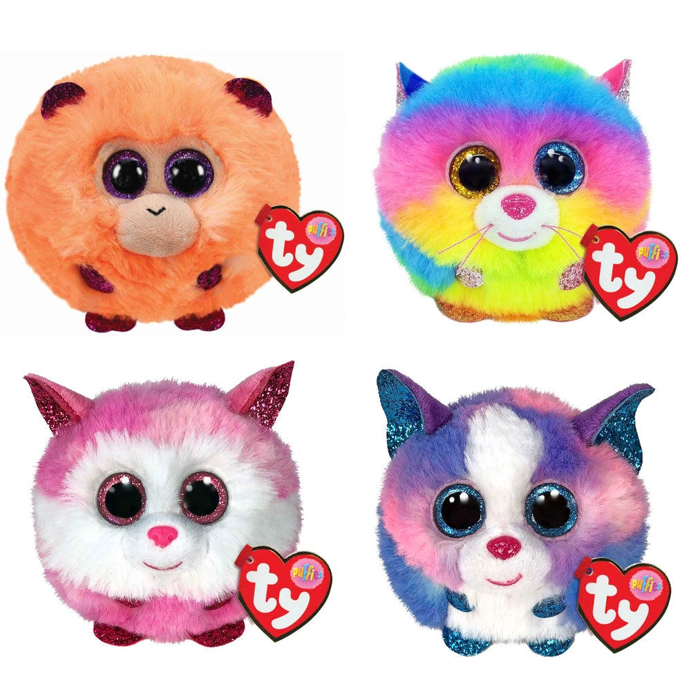 Ty Beanies Plush Puffies Assortment