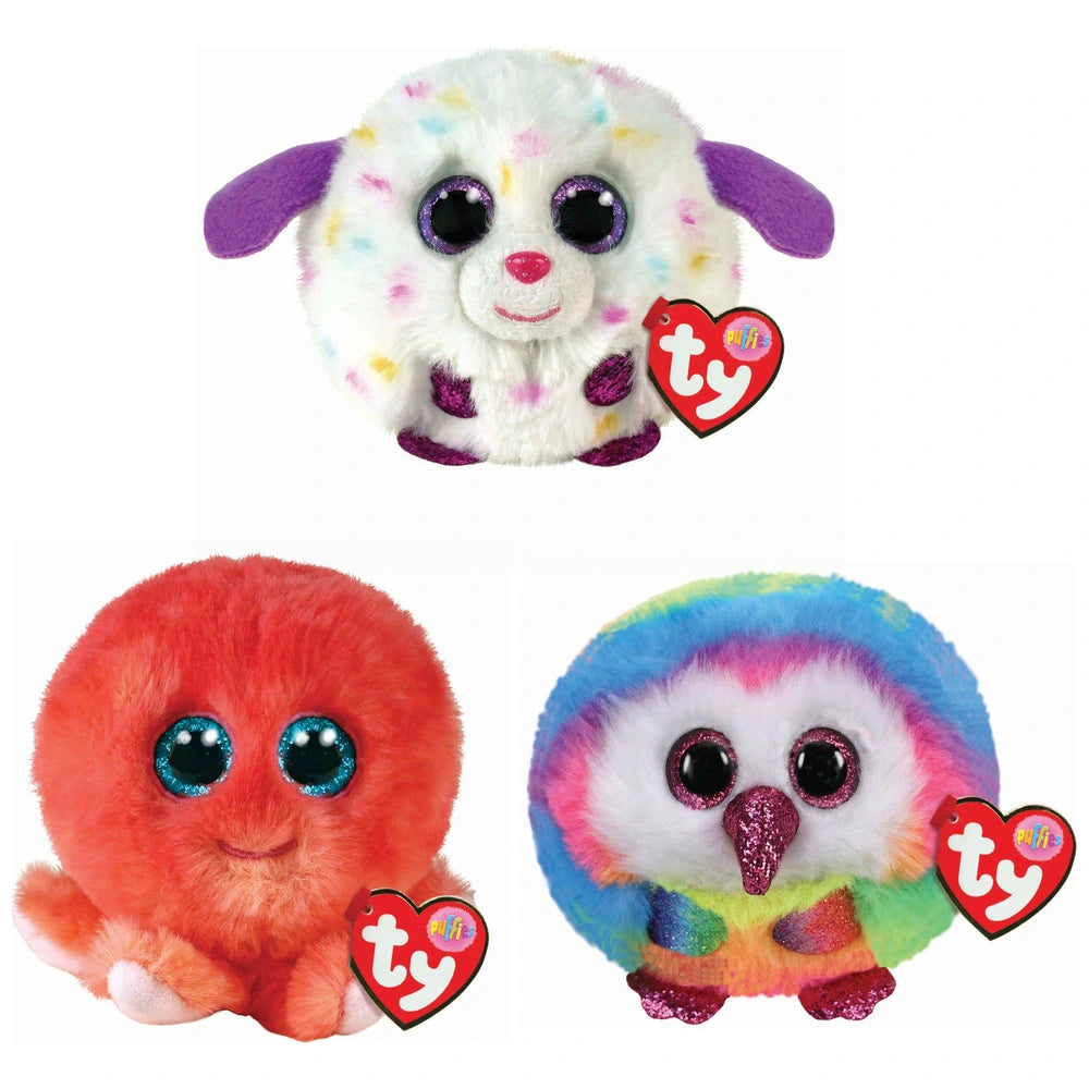 Ty Beanies Plush Puffies Assortment