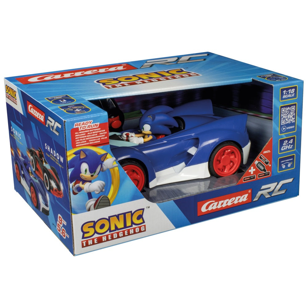 1:20 Sonic The Hedgehog Carrera Radio Control Car