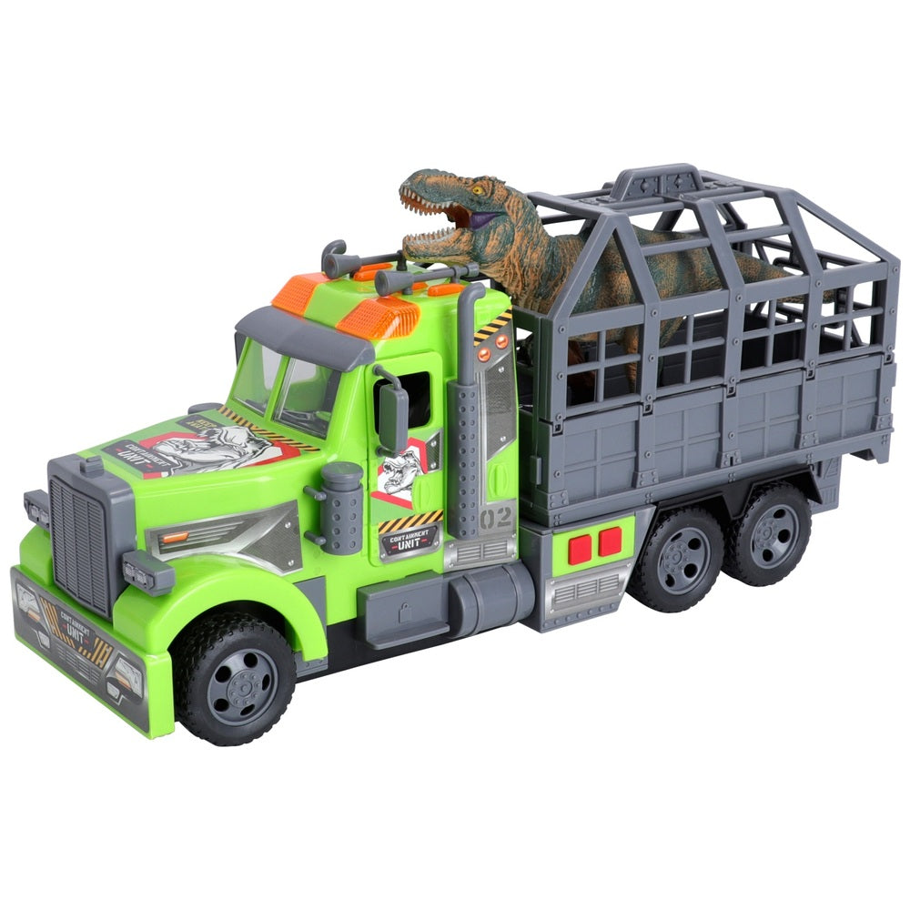 Super Wheelz Lights & Sounds Dinosaur Hauler
