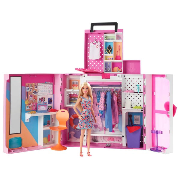 Barbie Dream Closet With Doll & Accessories