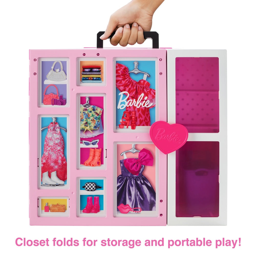 Barbie Dream Closet With Doll & Accessories