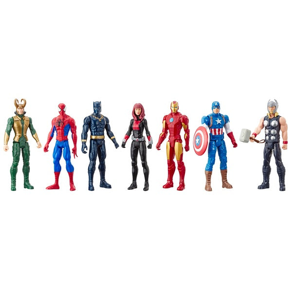 Marvel Avengers Titan Hero Series Action Figure 7 Figure Multipack